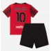 Günstige AC Milan Rafael Leao #10 Babykleidung Heim Fussballtrikot Kinder 2023-24 Kurzarm (+ kurze hosen)